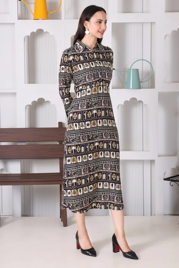 Black_Rayon_Cotton_Dresses_For_Women