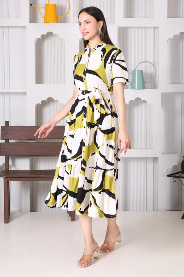 Multicolor_Rayon_Cotton_Dresses_For_Women