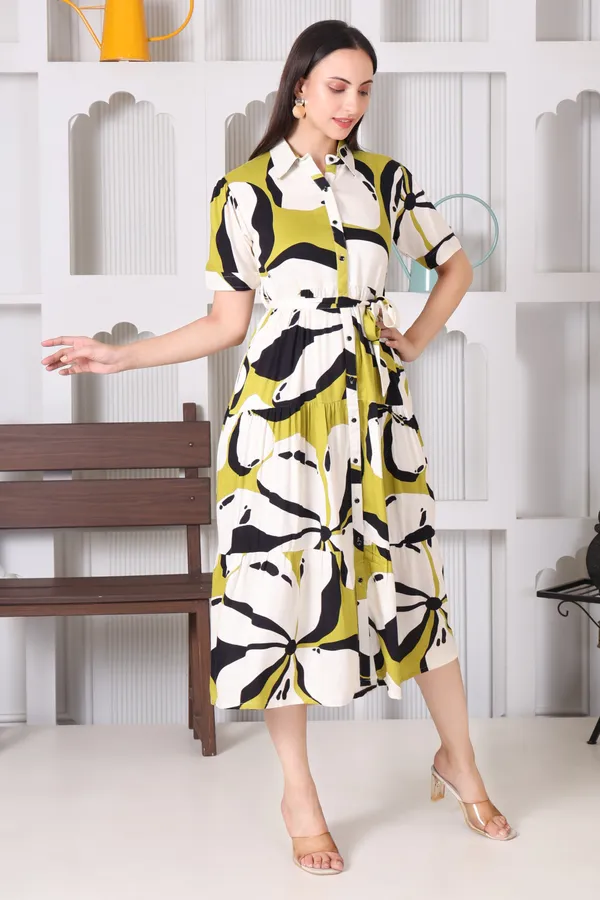Multicolor_Rayon_Cotton_Dresses_For_Women