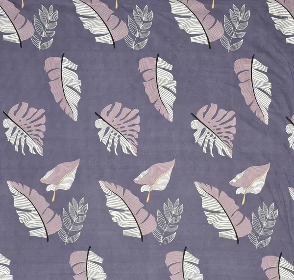 Falora_220_Thread_Count_Premium_Cotton_Fitted_Bedsheet_|_Light_Purple_Blooming_Feathers_|_King/Queen/Double_|_72×78_/_60×78_Inches_|_360°_Elasticated_|_With_2_Pillow_Covers_(Up_to_8_Inches_Mattress)
