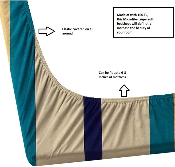 Falora_220_Thread_Count_Premium_Cotton_Fitted_Bedsheet_|_Multicolor_Spectrum_Luxe_|_King/Queen_|_Elasticated_|_With_2_Pillow_Covers