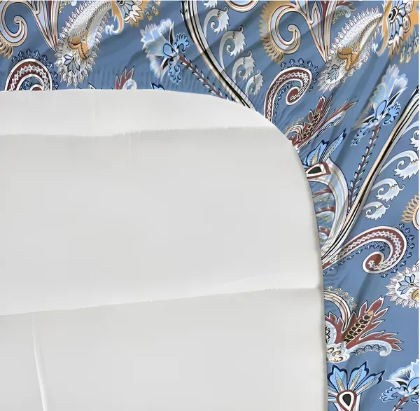 Falora_220_Thread_Count_Premium_Cotton_Fitted_Bedsheet_|_Oceans_Royal_Heritage_|_King/Queen/Double_|_72×78_/_60×78_Inches_|_360°_Elasticated_|_With_2_Pillow_Covers_(Up_to_8_Inches_Mattress)