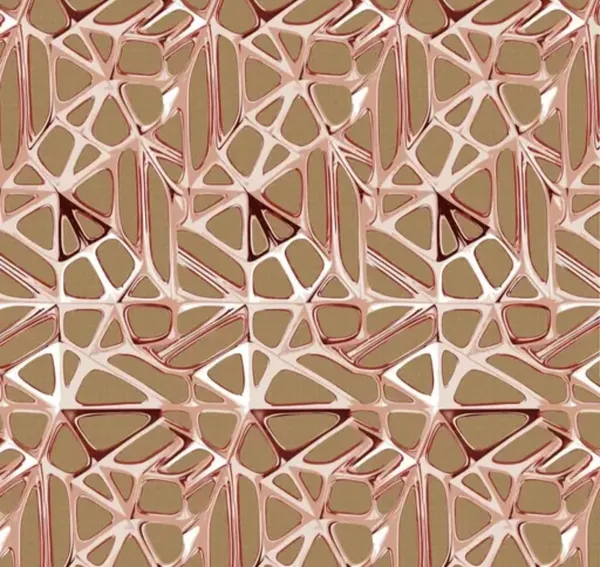 Light_Brown_Premium_Cotton_Essence_Linear_Geometry_Bed_Sheet_with_pillow_cover