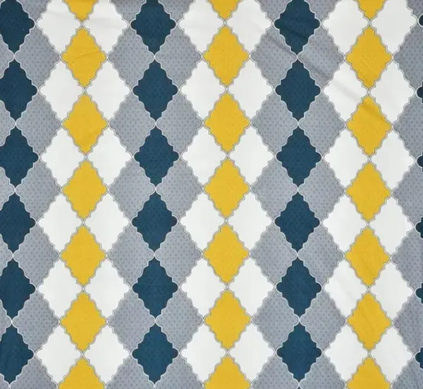 Multicolor_Premium_Cotton_Luxe_Color_Grid_Bed_Sheet_with_pillow_cover
