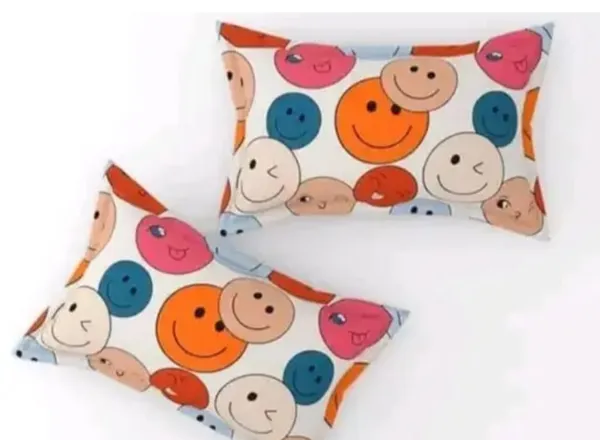 Multicolor_Premium_Cotton_Essence_Smiley_Pop_Bed_Sheet_with_pillow_cover