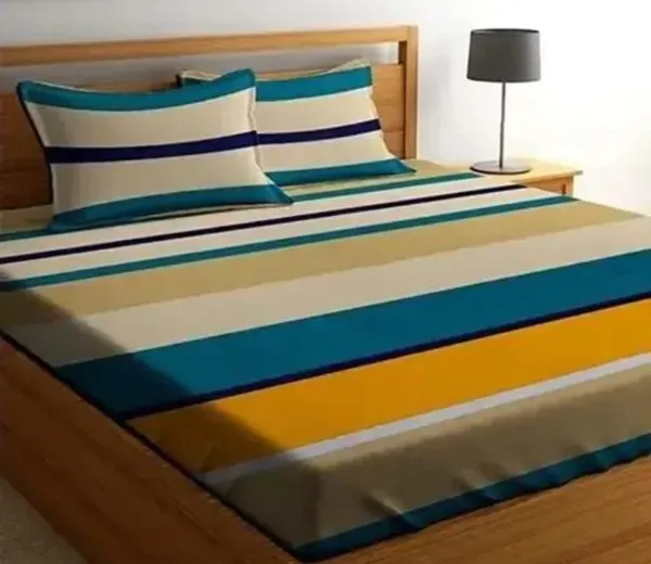 Multicolor_Premium_Cotton_Spectrum_Luxe_Bed_Sheet_with_pillow_cover