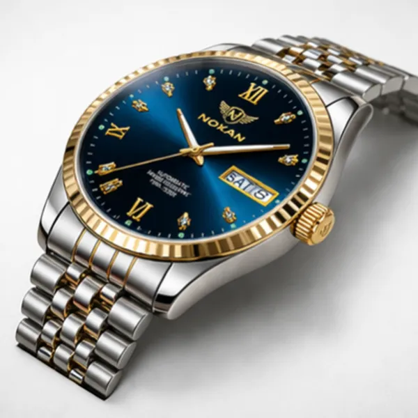 Blue_Dial_Luxury_Watch_With_Stylish_Gold_And_Stainless_Steel_Straps_For_Men
