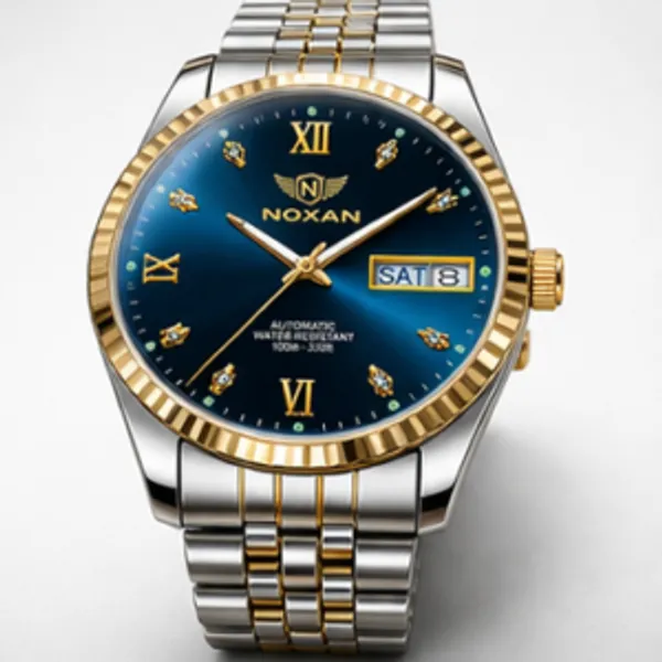 Blue_Dial_Luxury_Watch_With_Stylish_Gold_And_Stainless_Steel_Straps_For_Men