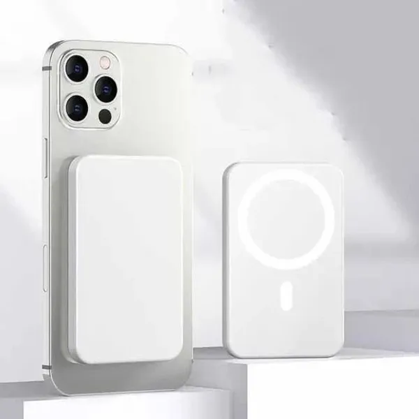 White_Magsafe_Wireless_5000_Mah_Powerbank