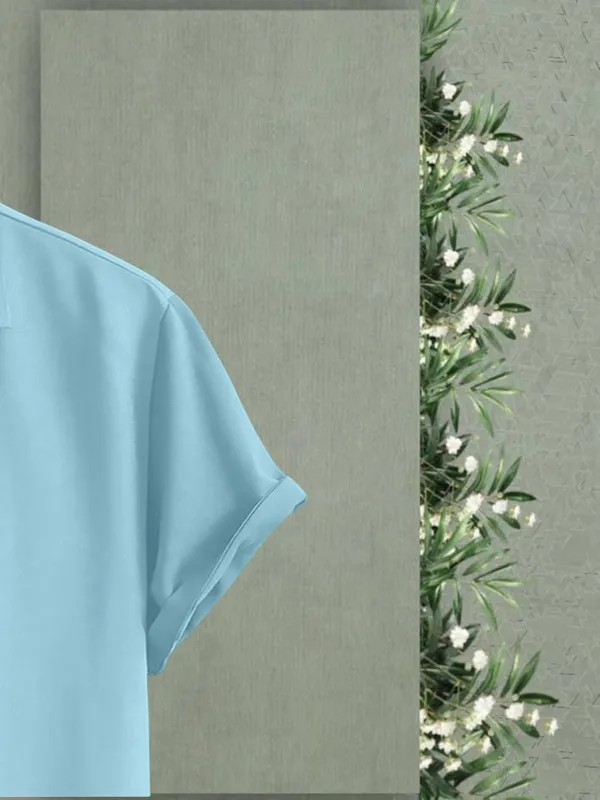 Light_Blue_Hawaiian_Beach_Shirt,_Short_Sleeve_Button_Down,_Surfer_Palm_Tree_Print,_Light_Blue