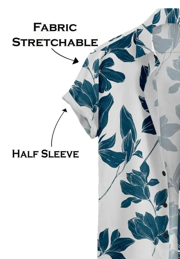 Parrot_Floral_Print_Short_Sleeve_Button-Down_Shirt,_White_And_Navy_Blue,_Hawaiian_Style