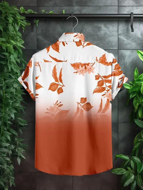 Orenge_Wofloral_Print_Button-Down_Shirt,_White_To_Black_Ombre,_Short_Sleeve