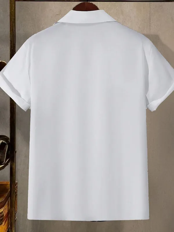 Blue_Artistic_Short-Sleeve_Button_Down_Shirt,_White_With_Black_Abstract_Print