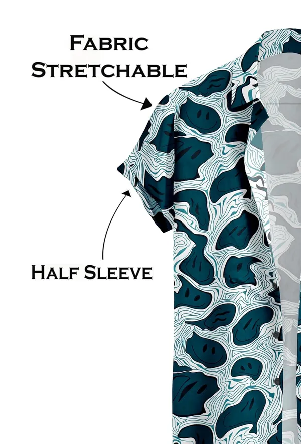 Blue_Abstract_Pattern_Short_Sleeve_Button-Down_Shirt_Topographic_Design