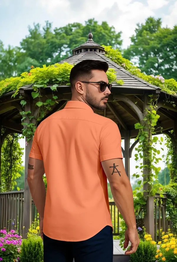 Restyle_Men's_Summer_Beach_Shirt,_Short_Sleeve_Button_Down,_Surfer_Palm_Tree_Print,_White_and_Black
