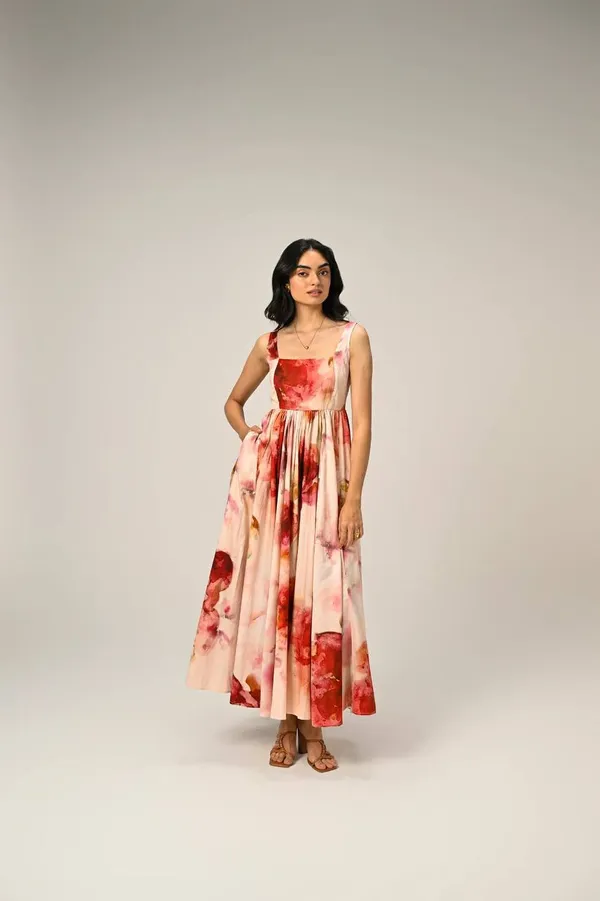 Red_Bandhej_Print_Heavy_Fancy_Pair_&_Dupatta_Set