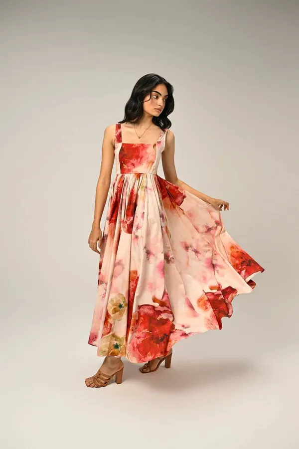 Red_Bandhej_Print_Heavy_Fancy_Pair_&_Dupatta_Set