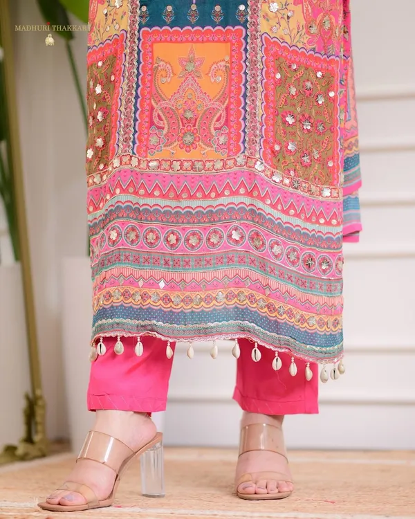 Orenge_Kurtis_Set_For_Women_Latest_Design