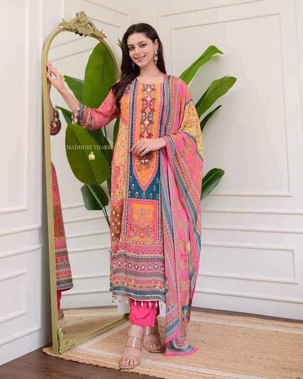 Orenge_Kurtis_Set_For_Women_Latest_Design