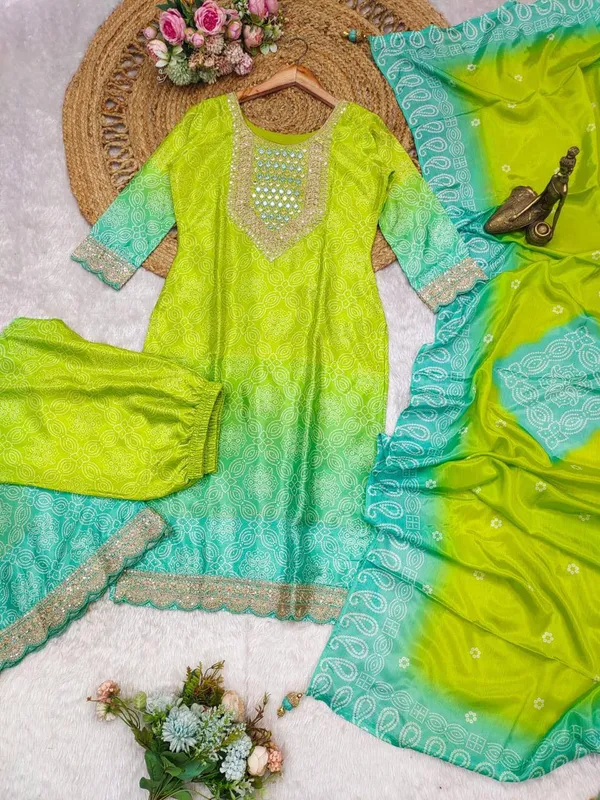 Parrot_Heavy_Fancy_Pair_With_Dupatta_Set