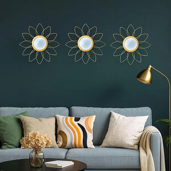 Golden_Metal_Sunflower_Mirror_Wall_Decor_|_Decorative_Mirror_Wall_Mounted_|_Mirror_Wall_Decor_For_Living_Room_|_Beautiful_Metal_Modern_Designer_|_Hanging_Mirror_Sculpture_Set_Of_3_(Gloden)