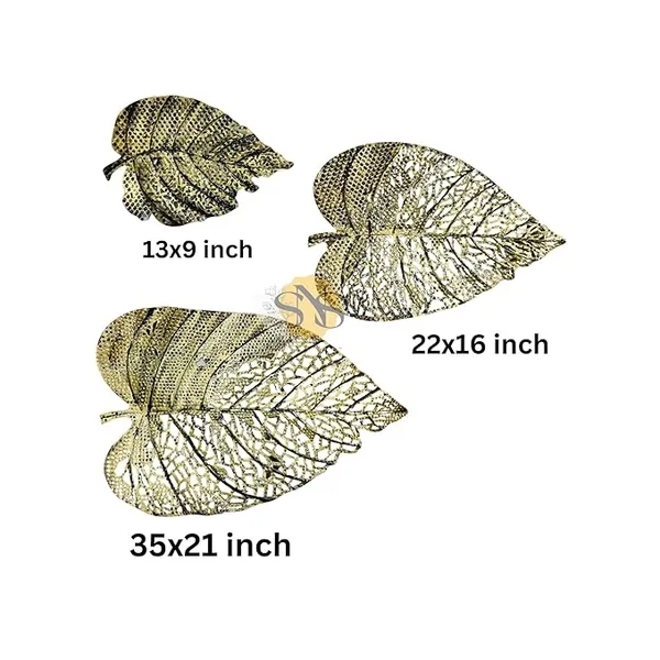 Set_of_3_Handcrafted_Brass_Antique_Metal_Abstract_Leaf_Wall_Art_Sculptures_|_Luxury_Multicolor_Home_Décor