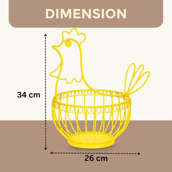 Yellow_Metal_Egg_Basket_Hen_Shape_|_Egg_Basket_For_Kitchen_|_Metal_Basket_For_Storage_|_Multipurpose_Basket_For_Kitchen_|_Fruit_Basket_For_Dining_Table_|_Basket_For_Gifting