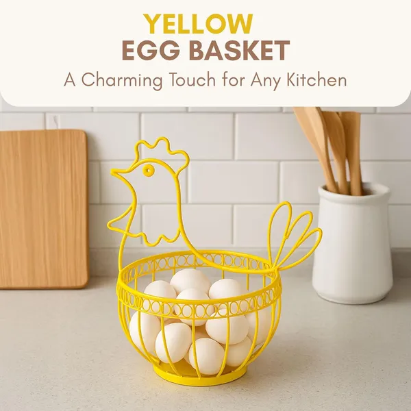 Yellow_Metal_Egg_Basket_Hen_Shape_|_Egg_Basket_For_Kitchen_|_Metal_Basket_For_Storage_|_Multipurpose_Basket_For_Kitchen_|_Fruit_Basket_For_Dining_Table_|_Basket_For_Gifting