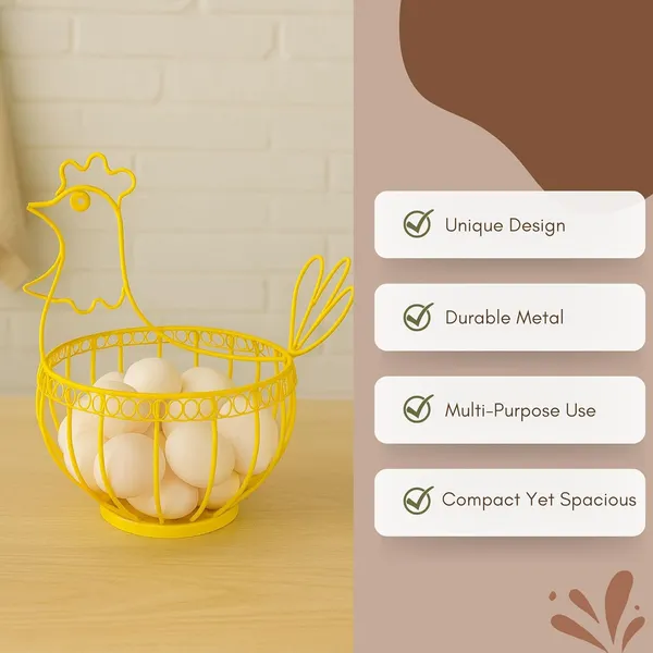 Yellow_Metal_Egg_Basket_Hen_Shape_|_Egg_Basket_For_Kitchen_|_Metal_Basket_For_Storage_|_Multipurpose_Basket_For_Kitchen_|_Fruit_Basket_For_Dining_Table_|_Basket_For_Gifting