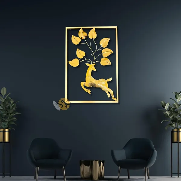 Golden_Luxury_Pvd_Metal_Wall_Art_Decorations_|_Steel_&_Iron_Combination_|_3D_Modern_Deer_Wallart_For_Home_Decoration,_Living_Room,_Hotel,_Restaurant,_Office_(Size-61X42Cm)
