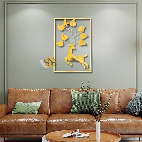 Golden_Luxury_Pvd_Metal_Wall_Art_Decorations_|_Steel_&_Iron_Combination_|_3D_Modern_Deer_Wallart_For_Home_Decoration,_Living_Room,_Hotel,_Restaurant,_Office_(Size-61X42Cm)