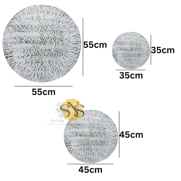 White_Antique_Luxury_Metal_Plates_Set_Of_3_Handcrafted_Wall_Sculpture_Wall_Art_For_Home_Decoration_|_Restaurant_|_Office_|_Hotel_(White_Antique_Finish)