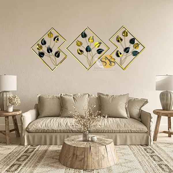 Black_&_Gold_Premium_Steel_&_Iron_Pvd_Metal_Wall_Art_Set_Of_3_Modern_Geometric_Design,_Elegant_Black_&_Gold_Finish_|_Wall_Decor_For_Restaurant_|_Hotel_|_Home_|_Office_|_Living_Room_&_Bedroom