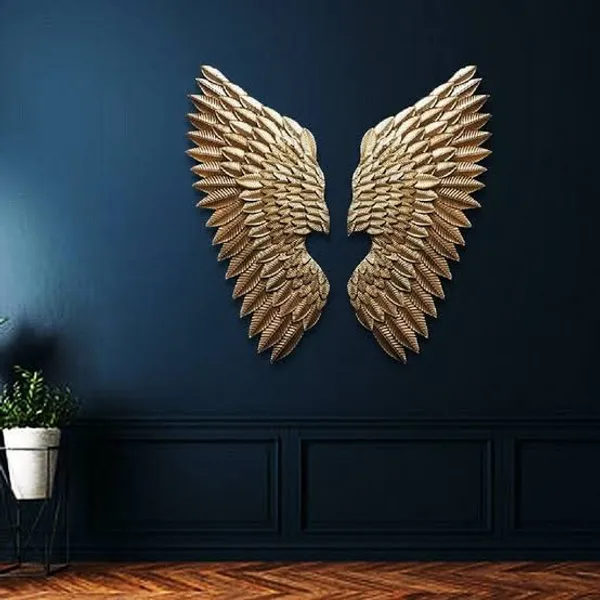 Copper_Antique_Luxury_Metal_Angel_Wings_Set_Of_2_|_For_Selfie_Wall_Hanging_Art_|_Wall_Decor_For_Restaurant_|_Hotel_|_Home_|_Office_|_Living_Room_|_Cafe_(Copper_Antique,_Size:_32X28_Inch)