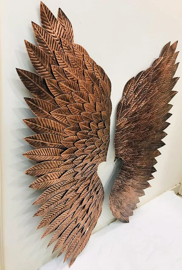 Copper_Antique_Luxury_Metal_Angel_Wings_Set_Of_2_|_For_Selfie_Wall_Hanging_Art_|_Wall_Decor_For_Restaurant_|_Hotel_|_Home_|_Office_|_Living_Room_|_Cafe_(Copper_Antique,_Size:_32X28_Inch)