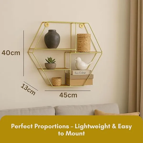 Golden_Metal_Wall_Shelf_|_Hexagon_Shelves_With_3_Tier_Metal_Shelf_Storage_Kitchen_Display_Rack_|_Living_Room_|_Bedroom