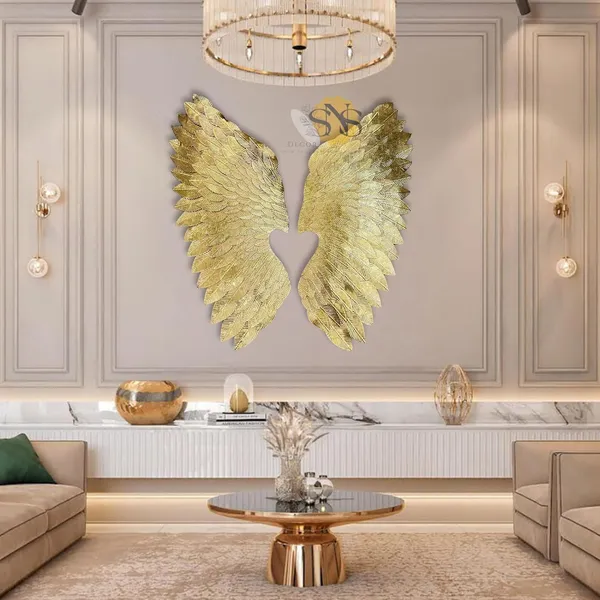 Shiny_Golden_Luxury_Metal_Angel_Wings_Set_Of_2_|_For_Selfie_Wall_Hanging_Art_|_Wall_Decor_For_Cafe_|_Restaurant_|_Hotel_|_Home_|_Office_|_Living_Room_(Shiny_Gold,_Size:32X28_Inch)