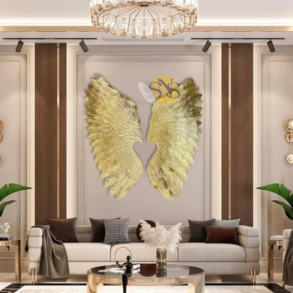 Shiny_Golden_Luxury_Metal_Angel_Wings_Set_Of_2_|_For_Selfie_Wall_Hanging_Art_|_Wall_Decor_For_Cafe_|_Restaurant_|_Hotel_|_Home_|_Office_|_Living_Room_(Shiny_Gold,_Size:32X28_Inch)