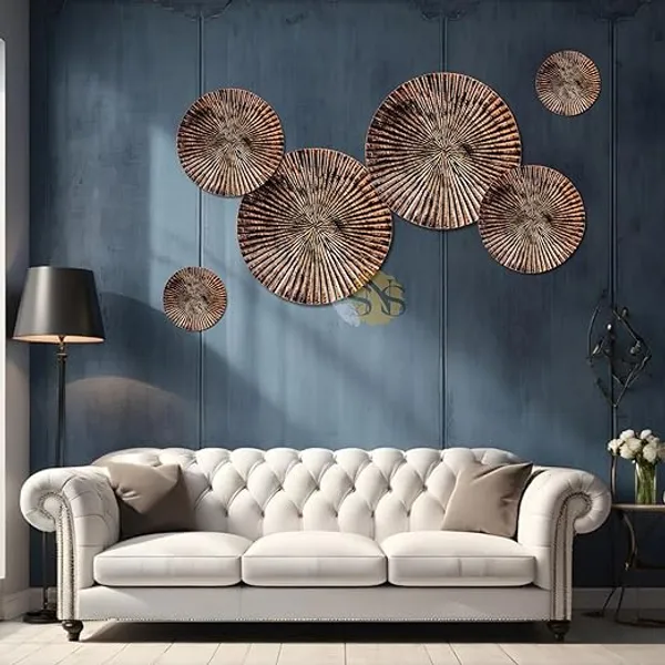 Copper_Antique_Luxury_Metal_Plates_Set_Of_6_Handcrafted_Wall_Sculpture_Wall_Art_For_Home_Decoration_|_Restaurant_|_Office_|_Hotel_(Copper_Antique)