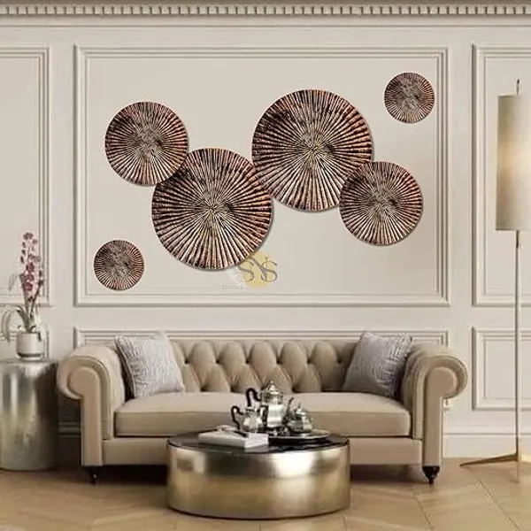 Copper_Antique_Luxury_Metal_Plates_Set_Of_6_Handcrafted_Wall_Sculpture_Wall_Art_For_Home_Decoration_|_Restaurant_|_Office_|_Hotel_(Copper_Antique)