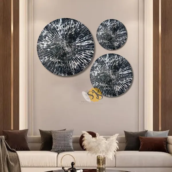 Black_&_Silver_Luxury_Metal_Plates_Set_Of_3_Handcrafted_Wall_Sculpture_Wall_Art_For_Home_Decoration_|_Restaurant_|_Office_|_Hotel_|_Cafe_(Black_&_Silver)