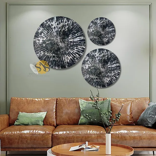 Black_&_Silver_Luxury_Metal_Plates_Set_Of_3_Handcrafted_Wall_Sculpture_Wall_Art_For_Home_Decoration_|_Restaurant_|_Office_|_Hotel_|_Cafe_(Black_&_Silver)