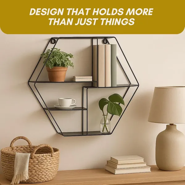 Black_Metal_Wall_Shelf_|_Hexagon_Shelves_With_3_Tier_Metal_Shelf_Storage_Kitchen_Display_Rack_|_Living_Room_|_Bedroom