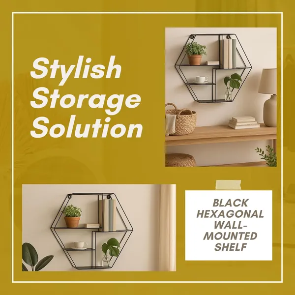 Black_Metal_Wall_Shelf_|_Hexagon_Shelves_With_3_Tier_Metal_Shelf_Storage_Kitchen_Display_Rack_|_Living_Room_|_Bedroom