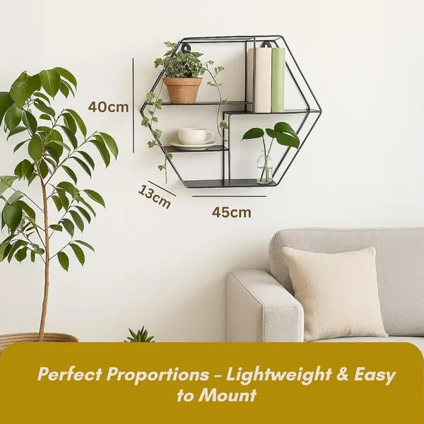 Black_Metal_Wall_Shelf_|_Hexagon_Shelves_With_3_Tier_Metal_Shelf_Storage_Kitchen_Display_Rack_|_Living_Room_|_Bedroom