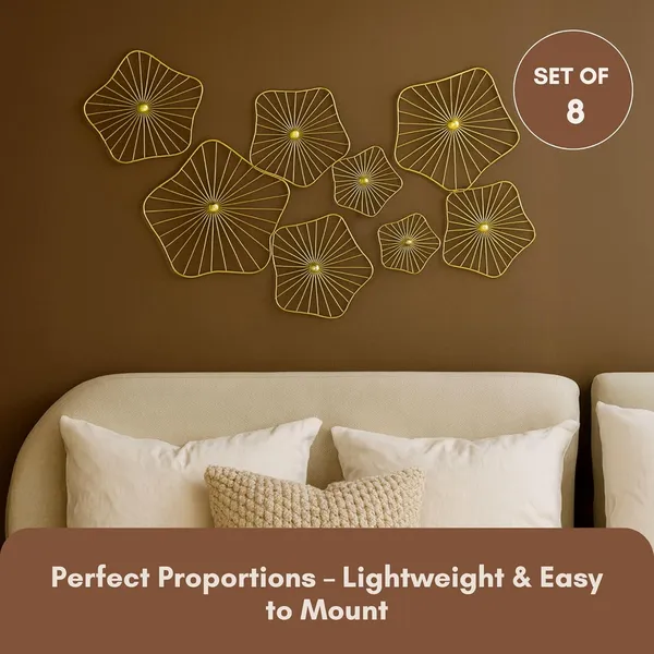 Electroplating_Gold_Metal_Blossom_Electroplated_Flower_Metal_Wall_Decor_|_Flower_Shape_Wall_Decor_|_Metal_Wall_Art_|_Ready_To_Hang_Wall_Decor_|_Modern_Handcrafted_Luxury_Metal_Wall_Decor_(Electroplating_Gold_Finish)