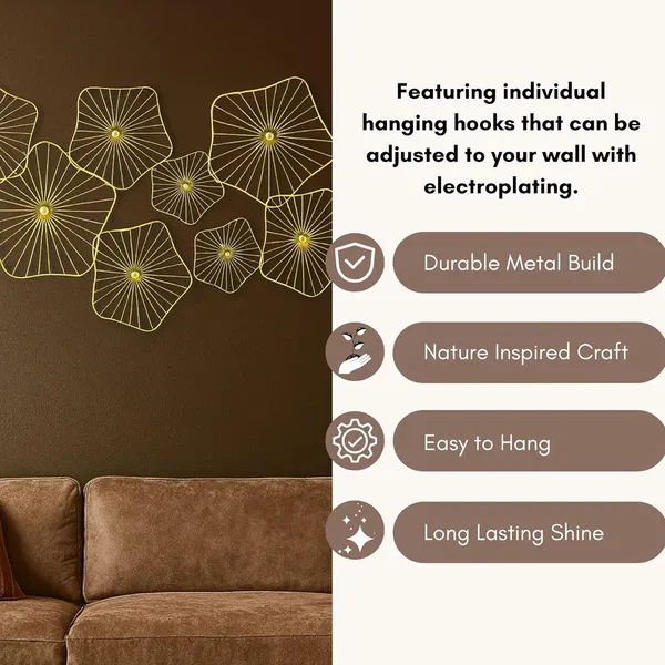 Electroplating_Gold_Metal_Blossom_Electroplated_Flower_Metal_Wall_Decor_|_Flower_Shape_Wall_Decor_|_Metal_Wall_Art_|_Ready_To_Hang_Wall_Decor_|_Modern_Handcrafted_Luxury_Metal_Wall_Decor_(Electroplating_Gold_Finish)