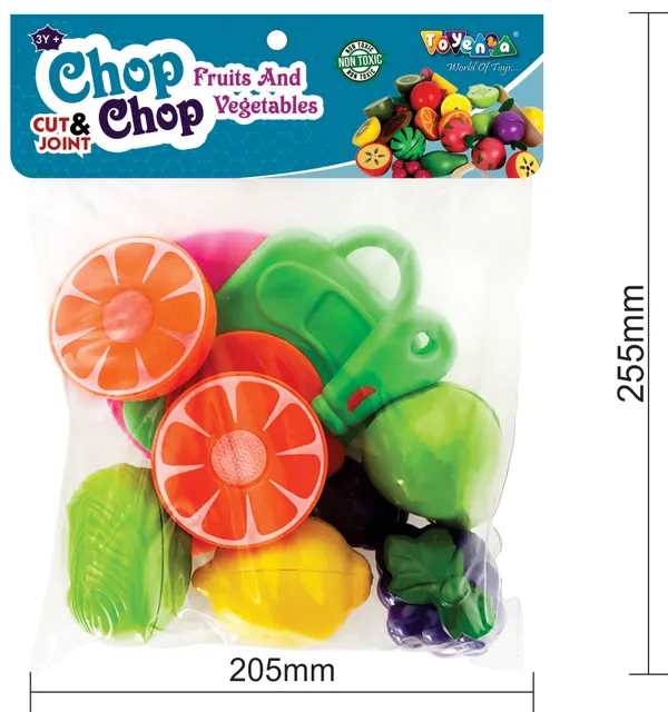 Poly_Propylene_5_Fruits_With_Chopping_Plate,Knife,Serving_Plate_For_Kids