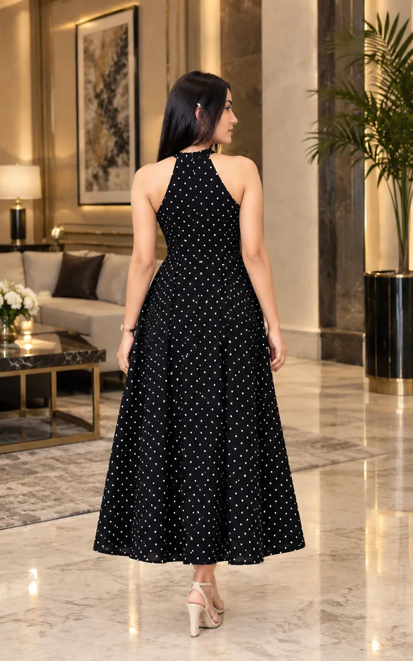 Black_Polka_Dot__Neck_Midi_Dress