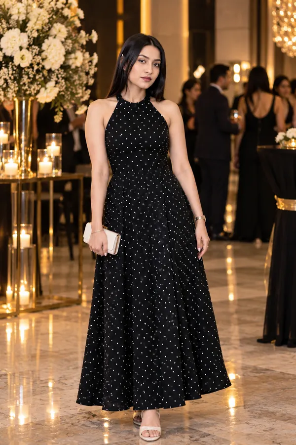 Black_Polka_Dot__Neck_Midi_Dress
